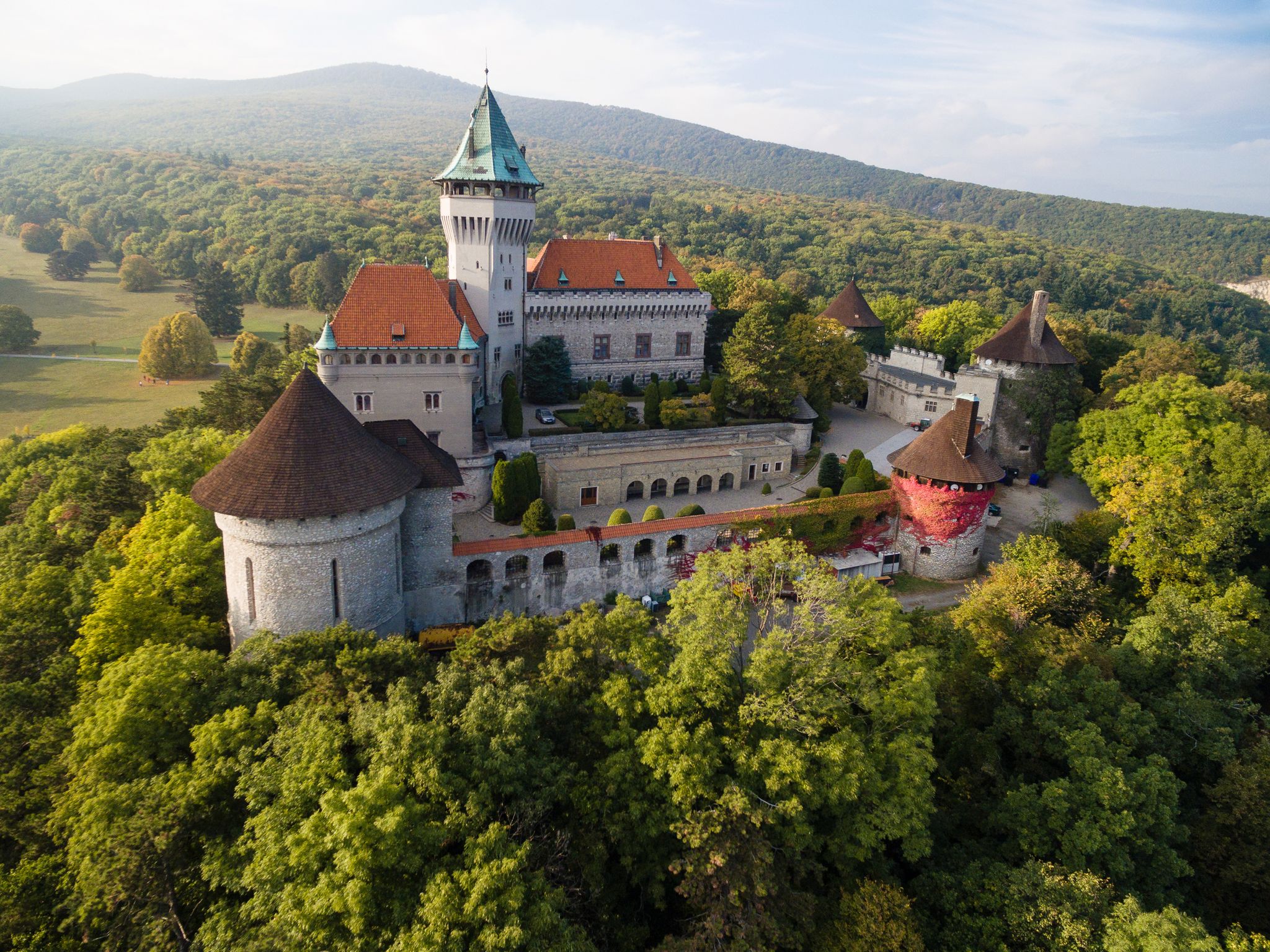 Photo of Smolenice castle, Slovakia.