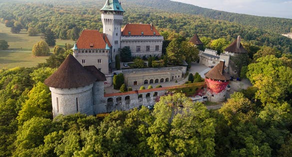 Photo of Smolenice castle, Slovakia.