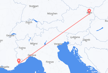Vienna to Nice