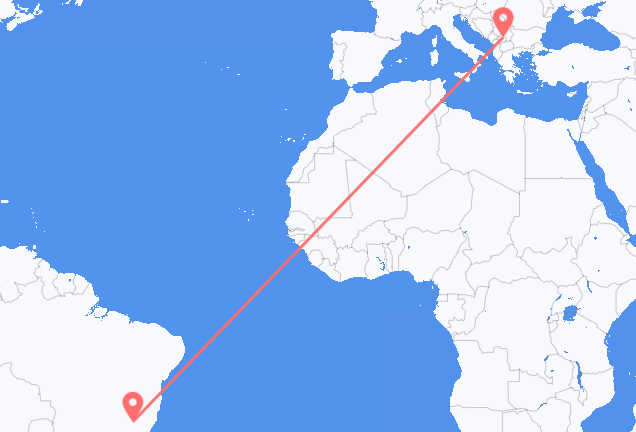 Belo Horizonte a Pristina