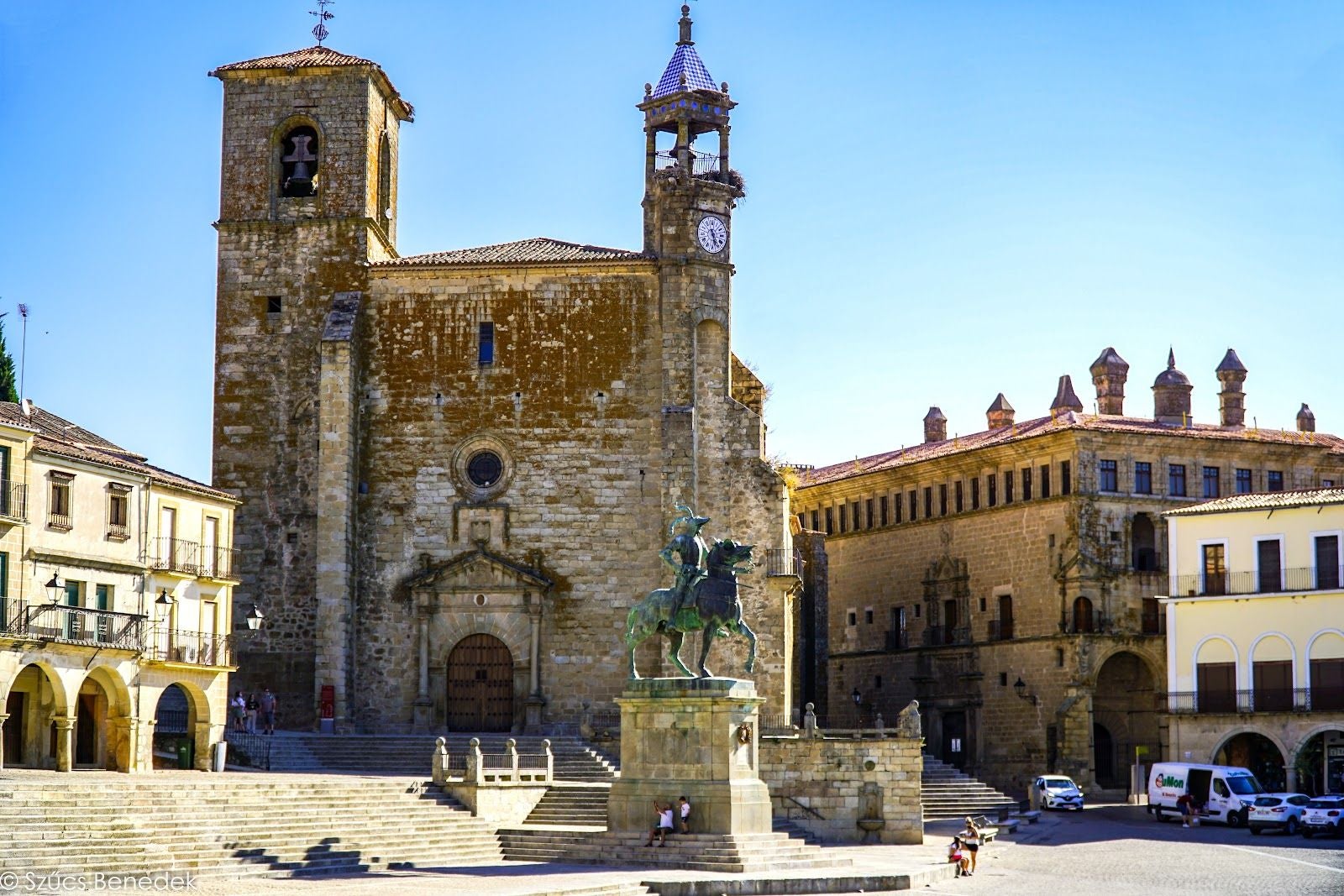 Plaza Mayor de Trujillo, Trujillo, Cáceres, Extremadura, Spain
