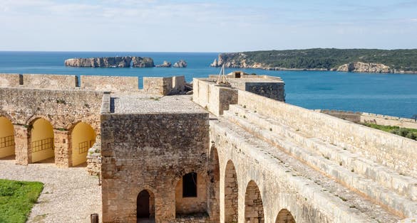 Photo of The brick wall in the Pylos Castle (Niokastro, Neokastro) in Pylos city, Greece.