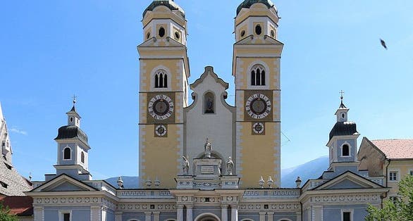 photo of view of the Brixner Dom, Brixen, Italy.