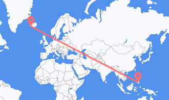 Reykjavík to Davao City