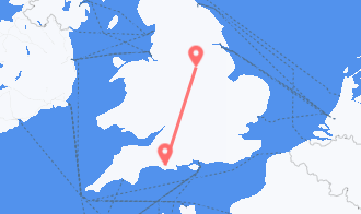 Train tickets from Dorchester to Mansfield