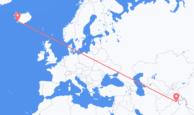 Islamabad to Reykjavik