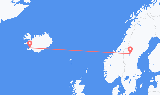 Reykjavik to Östersund