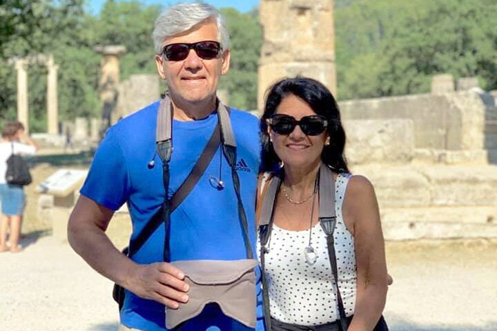 Olympia Walking Tour with Virtual Reality Glasses