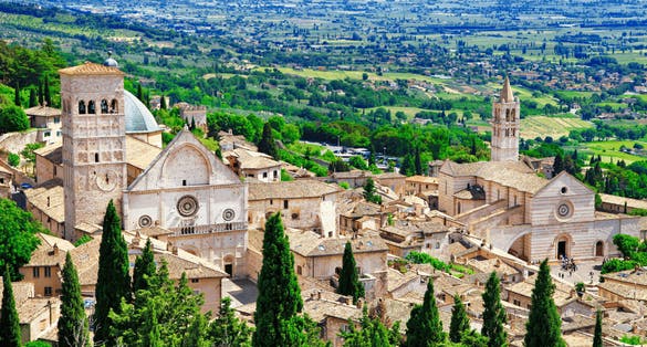 photo of the churches of Rieti, Italy.