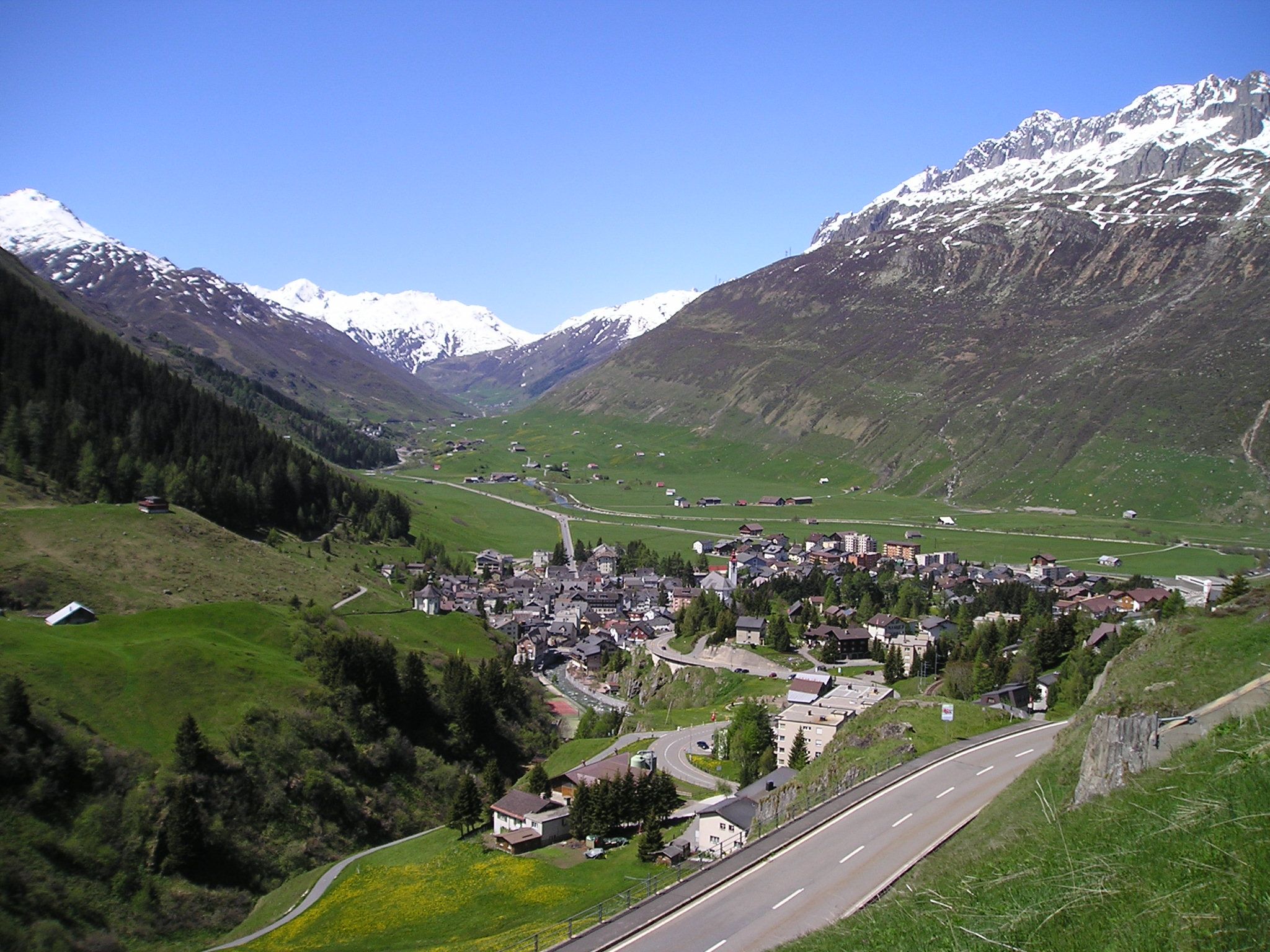 Andermatt - city in Switzerland