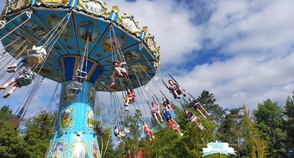 photo of people enjoying at Parc Bagatelle is a Amusement Park in Rang-du-Fliers, France.