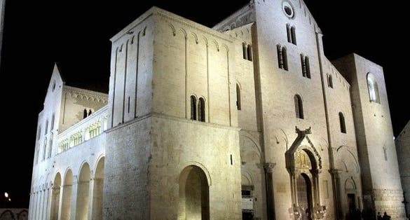 photo of view of Orthodox Church of Saint Nicholas, Bari, Italy.