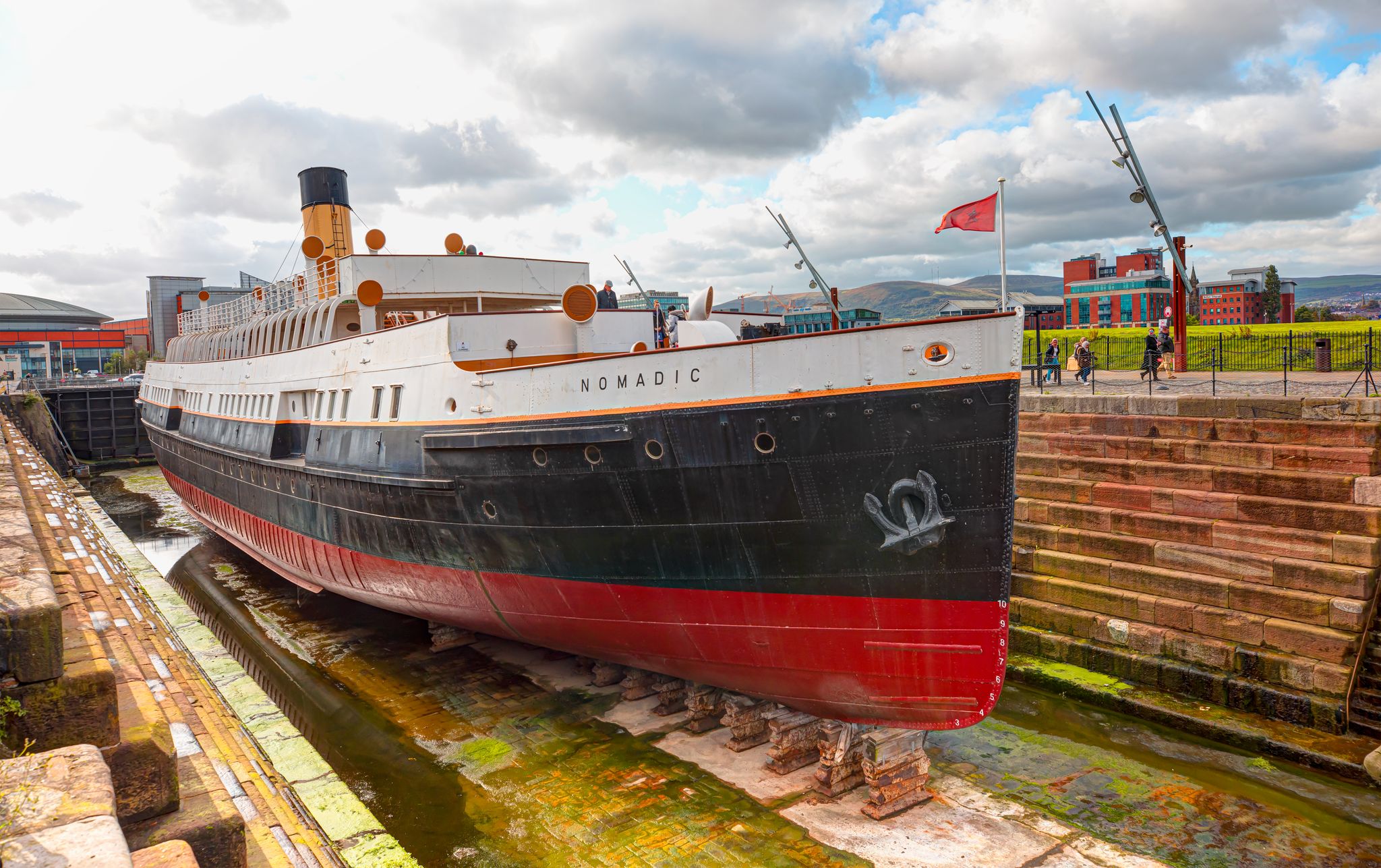 SS Nomadic tender ship of the White Star Line, BELFAST, IRELAND.