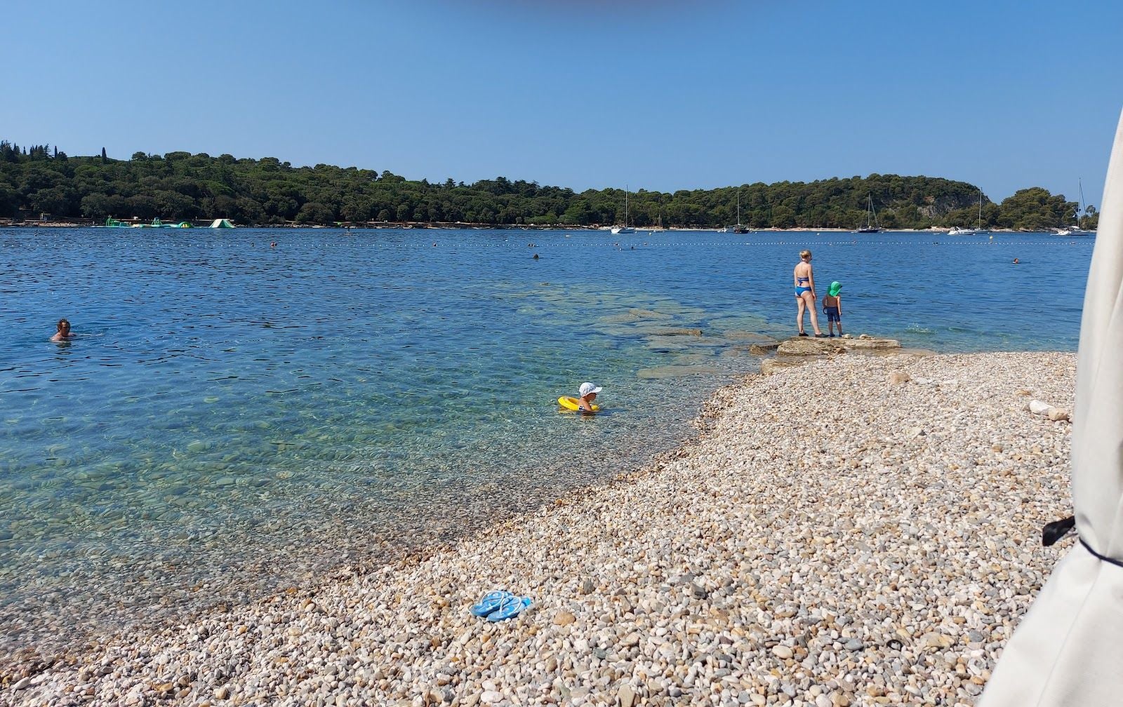 Mulini Beach, Grad Rovinj, Istria County, Croatia