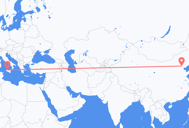 北京市 到巴勒莫