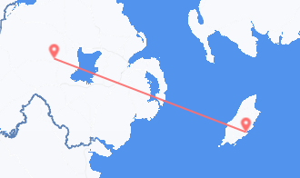 Northern Ireland to the Isle of Man