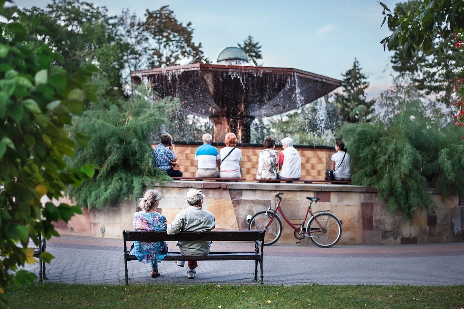 Fontanna Grzybek, Ciechocinek, Aleksandrów County, Kuyavian-Pomeranian Voivodeship, Poland