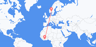 Côte d’Ivoire pour la Norvège