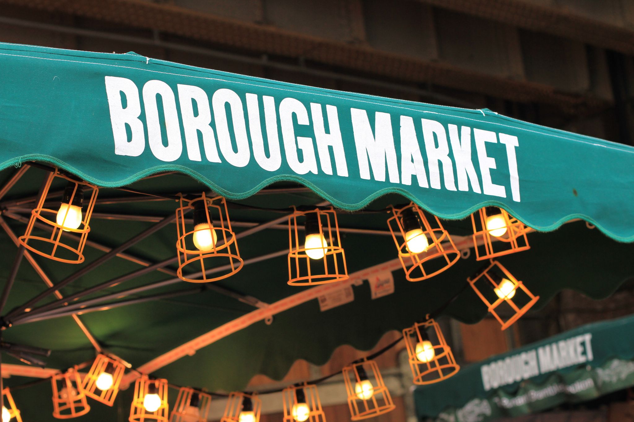 Photo of Borough Market, London, UK.