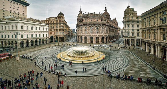 photo of Piazza De Ferrari .