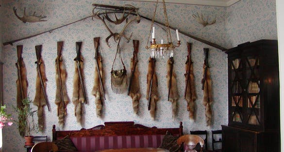 Home museum of Johan Ludvig Runeberg in Porvoo, Finland.