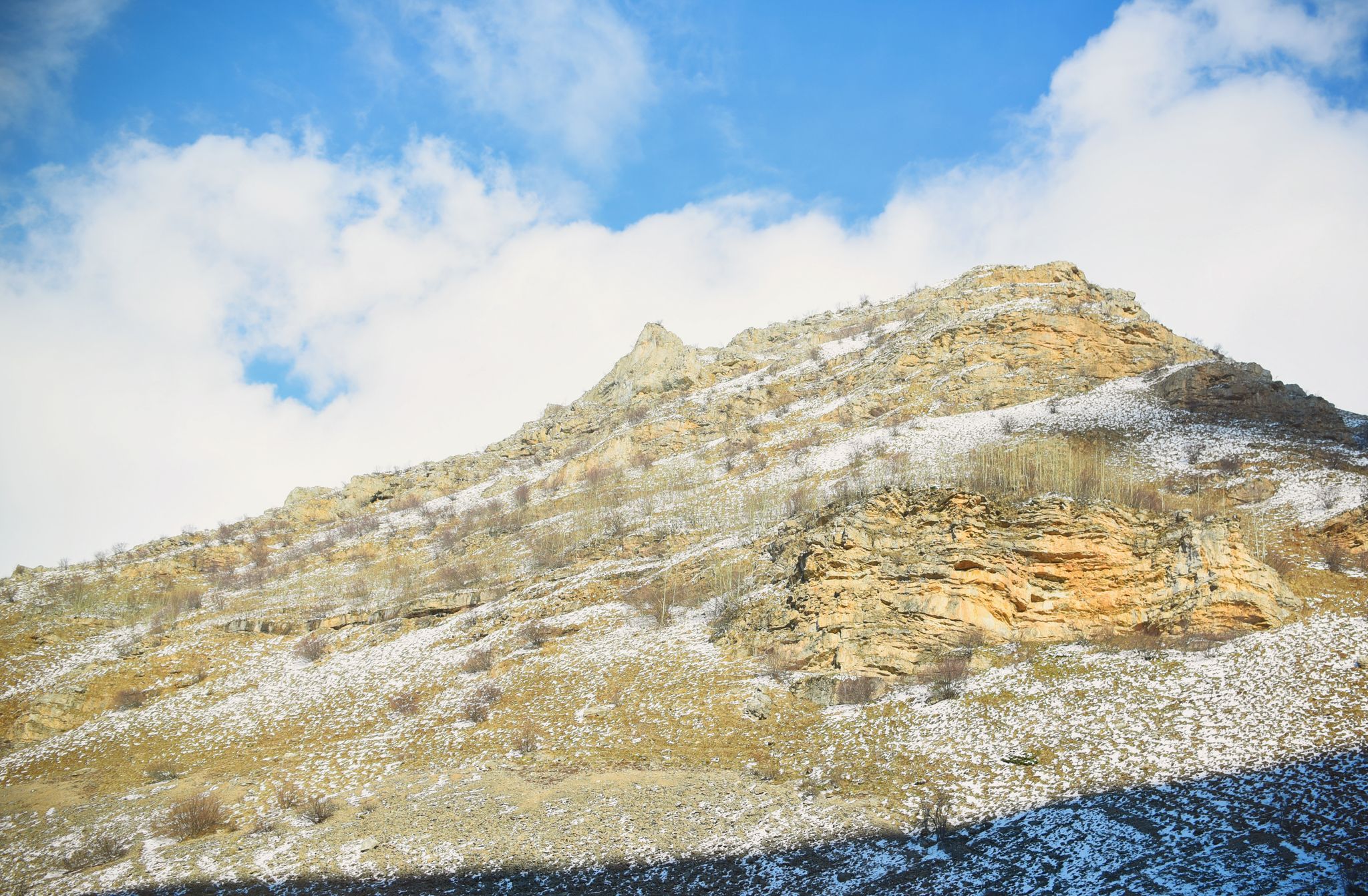 Mountain landscape shot.