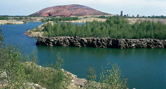 photo of Kvarntorpshögen in Kvarntorp, Sweden.