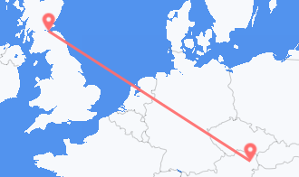 Österreich nach Schottland