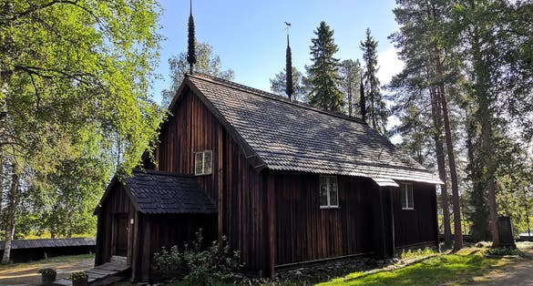 Sodankylä, Finland,  Sodankylae Old Church is one of the oldest wooden churches in Finland. It was built in 1689. Open in summer for travellers.