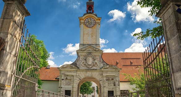 Photo of Ingolstadt, old castleб beautiful view of the old town.