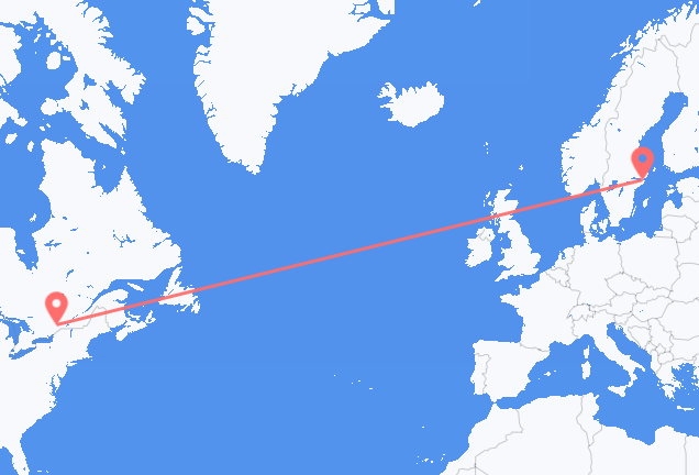 Ottawa to Stockholm
