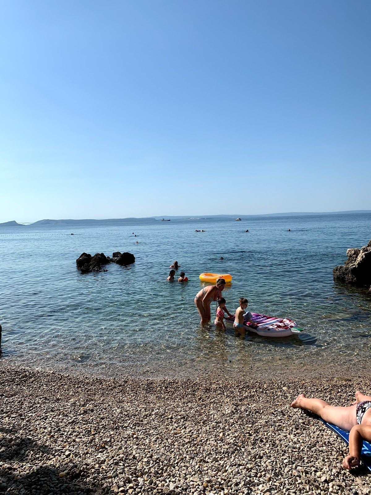 Kostrena Beach, Općina Kostrena, Primorje-Gorski Kotar County, Croatia