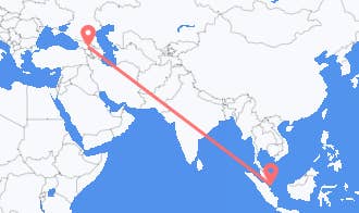 新加坡 目的地 格鲁吉亚