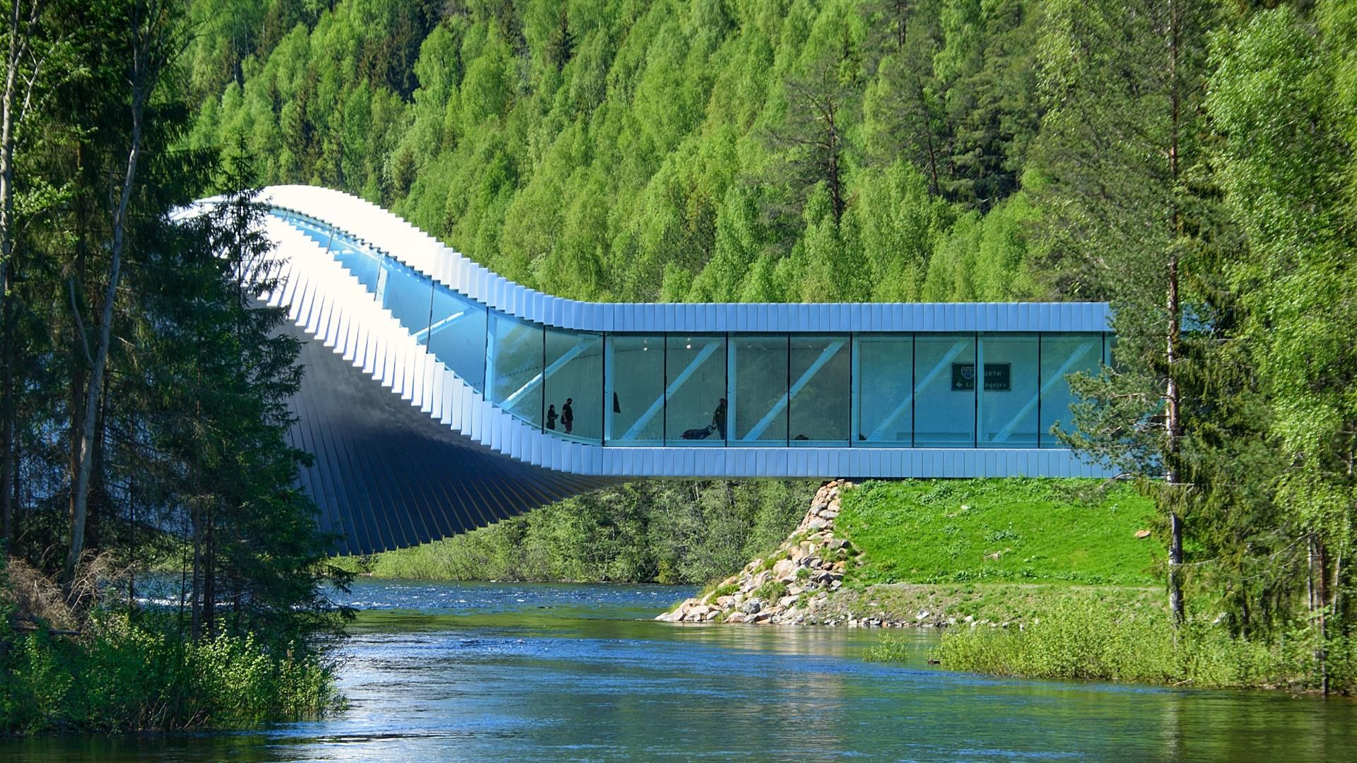Kistefos Museum and Sculpture Park , Norway.