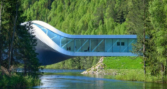Kistefos Museum and Sculpture Park , Norway.