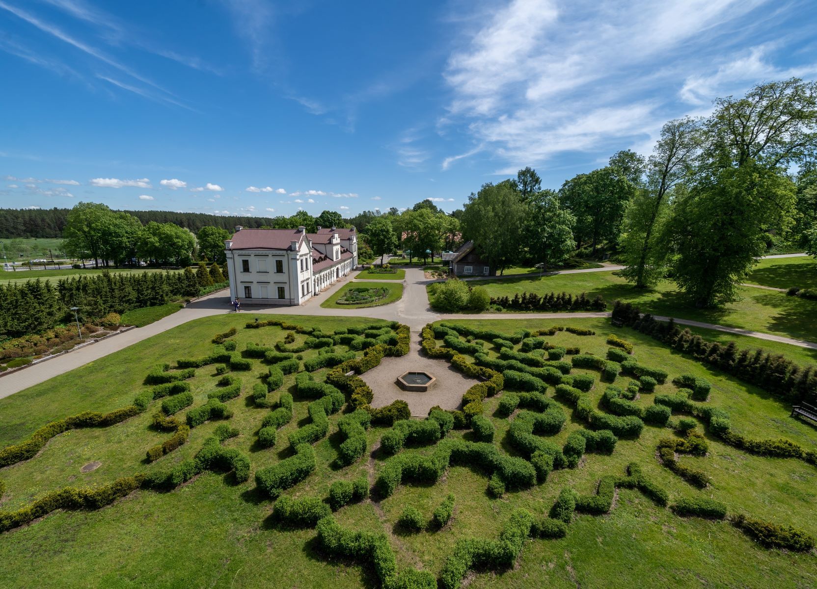 Vilniaus universiteto botanikos sodas in Vilnius,Lithuania.