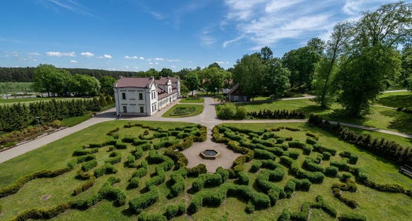 Vilniaus universiteto botanikos sodas in Vilnius,Lithuania.