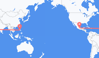 Mexico City to Manila