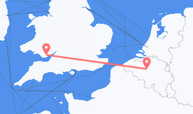 Belgium to Wales