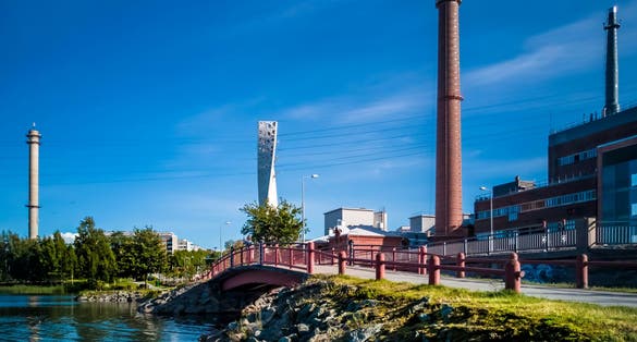 Photo of Vaasa. Finland.