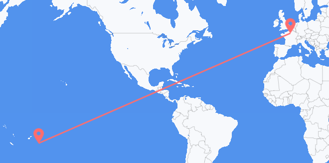 トンガ フランスへ