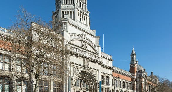 Photo of Victoria and Albert Museum, London, England.
