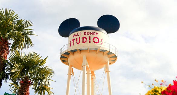 Photo of Walt Disney Studios in Disneyland Paris, France. Disney is the first entertainment group in the world in 2012.