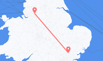 Train tickets from Manchester to Harlow