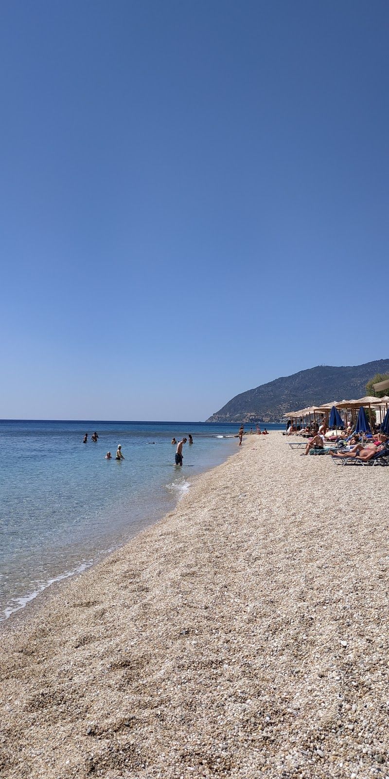 Plomari Beach Saint Isidoros, Municipality of Mytilene, Lesbos Regional Unit, Northern Aegean, Aegean, Greece