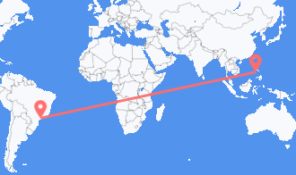 São Paulo to Caticlan