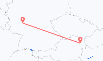 Train tickets from Vienna to Wiesbaden