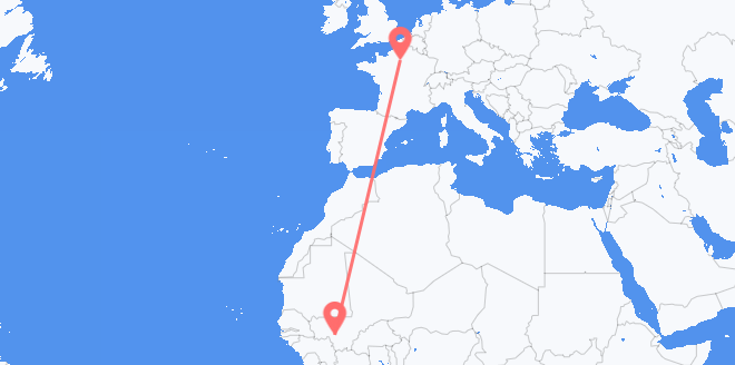 Mali to France