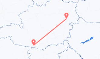 Train tickets from Villach to Gemeinde Leobersdorf