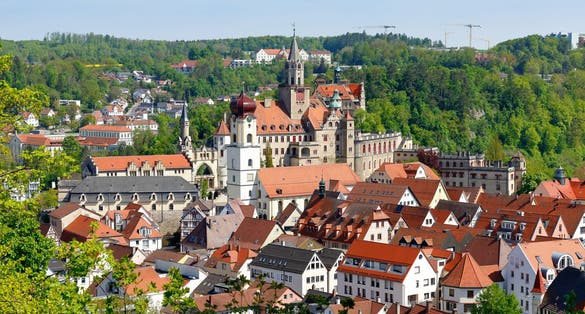 Hohenzollernschloss in Sigmaringen, Landkreis Sigmaringn